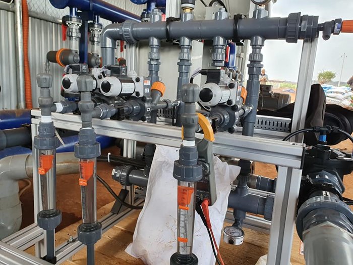 Dự án thi công máy tưới và châm phân tự động Fertikit tại Tây Nguyên