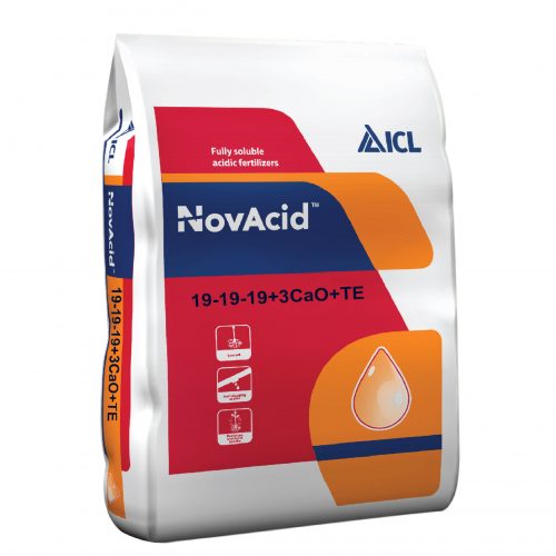 Phân bón NOVACID 19-19-19+3CaO+TE - NPK hòa tan ICL