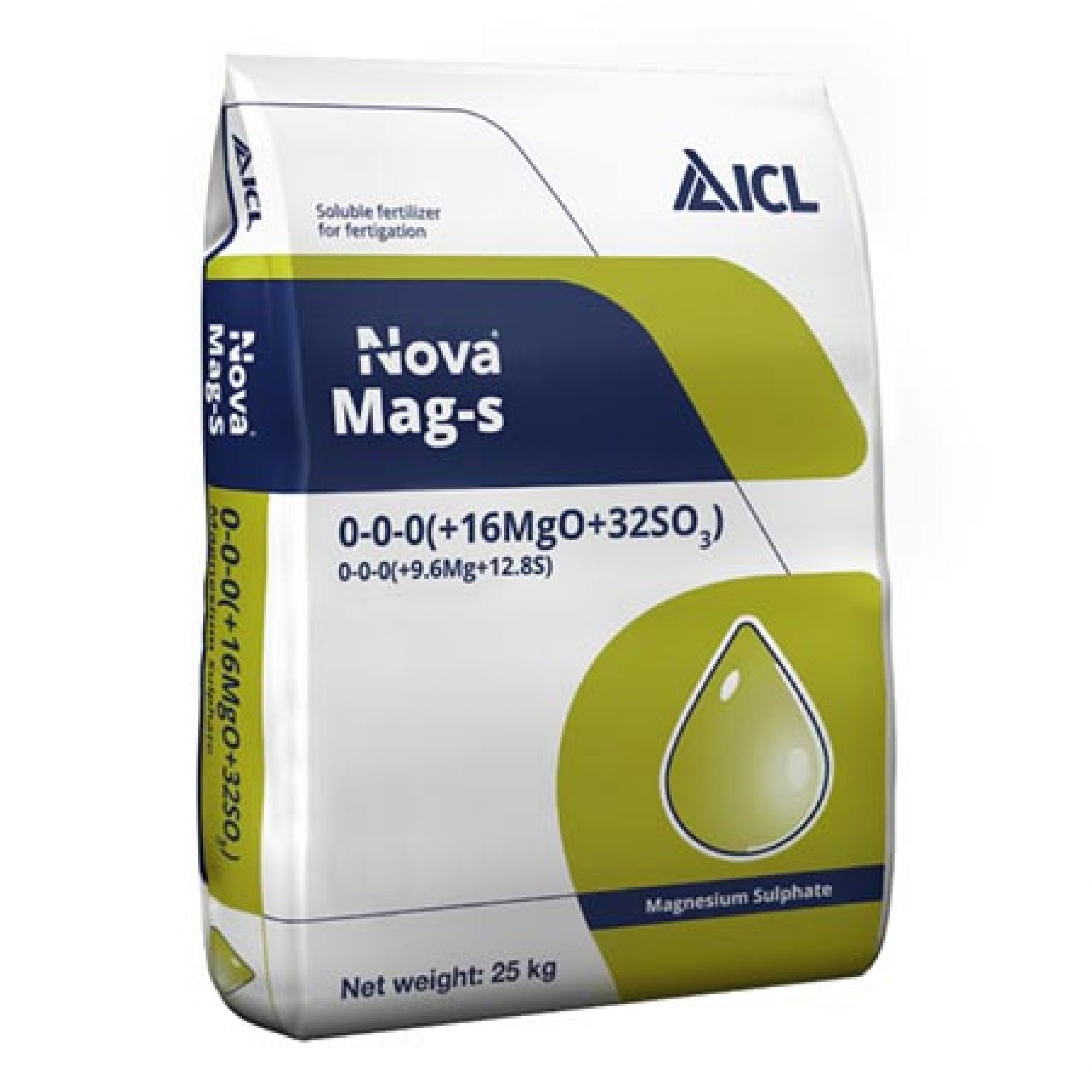 Phân bón Nova Mag-S 0-0-0+16MgO+32SO3 (MgSO4) (25kg/bao) - ICL