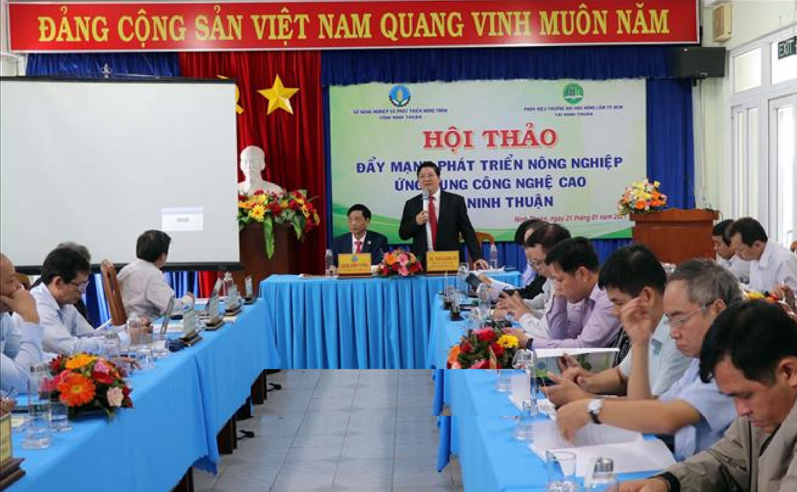 Khang Thịnh tham gia Hội thảo Đẩy mạnh phát triển Nông nghiệp Ứng dụng CNC Tỉnh Ninh Thuận năm 2021