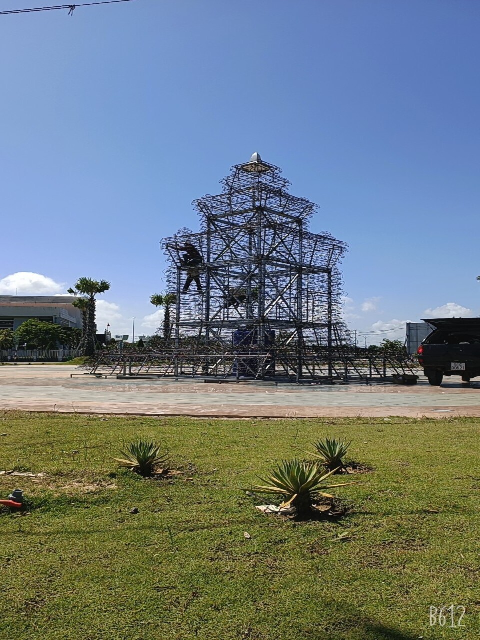 Hệ thống tưới cho Tháp Hoa - Phú Yên