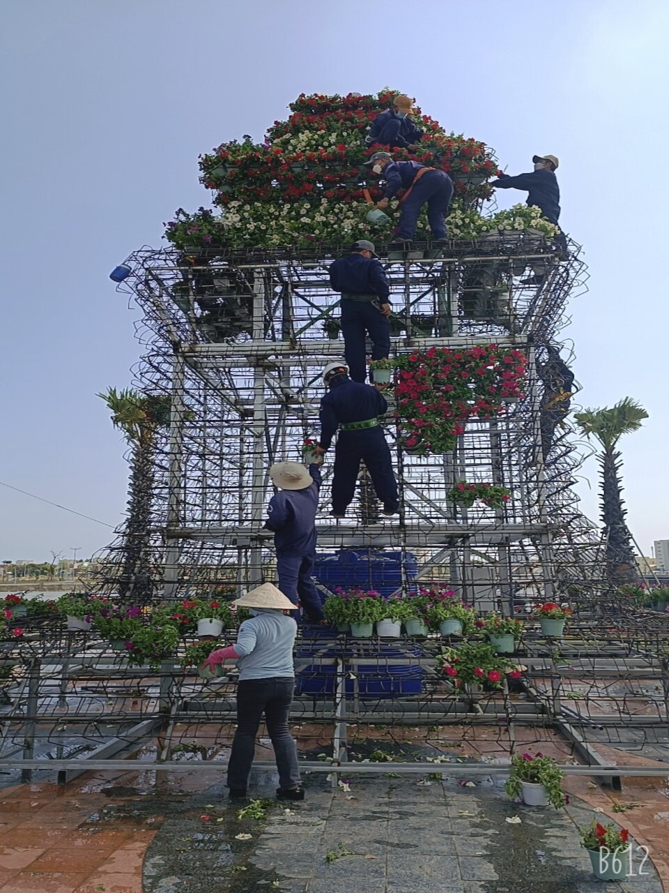 Hệ thống tưới cho Tháp Hoa - Phú Yên