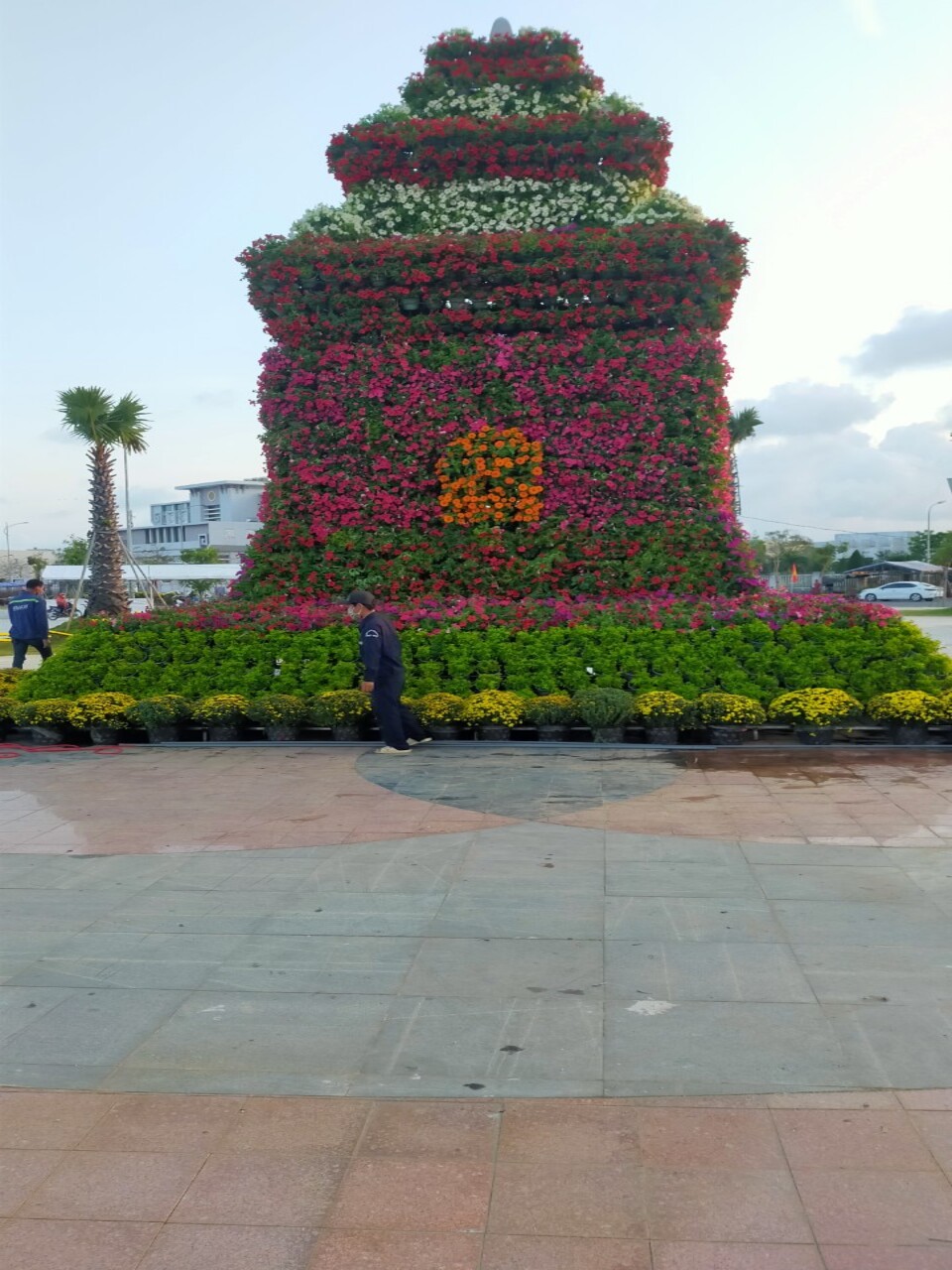Hệ thống tưới cho Tháp Hoa - Phú Yên