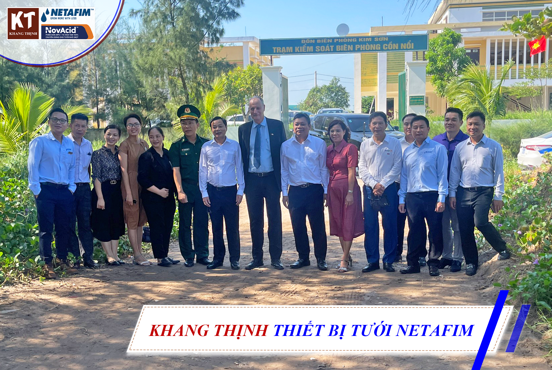 Khang Thịnh tham gia làm việc cùng đoàn đại sứ quán Israel tại Ninh Bình