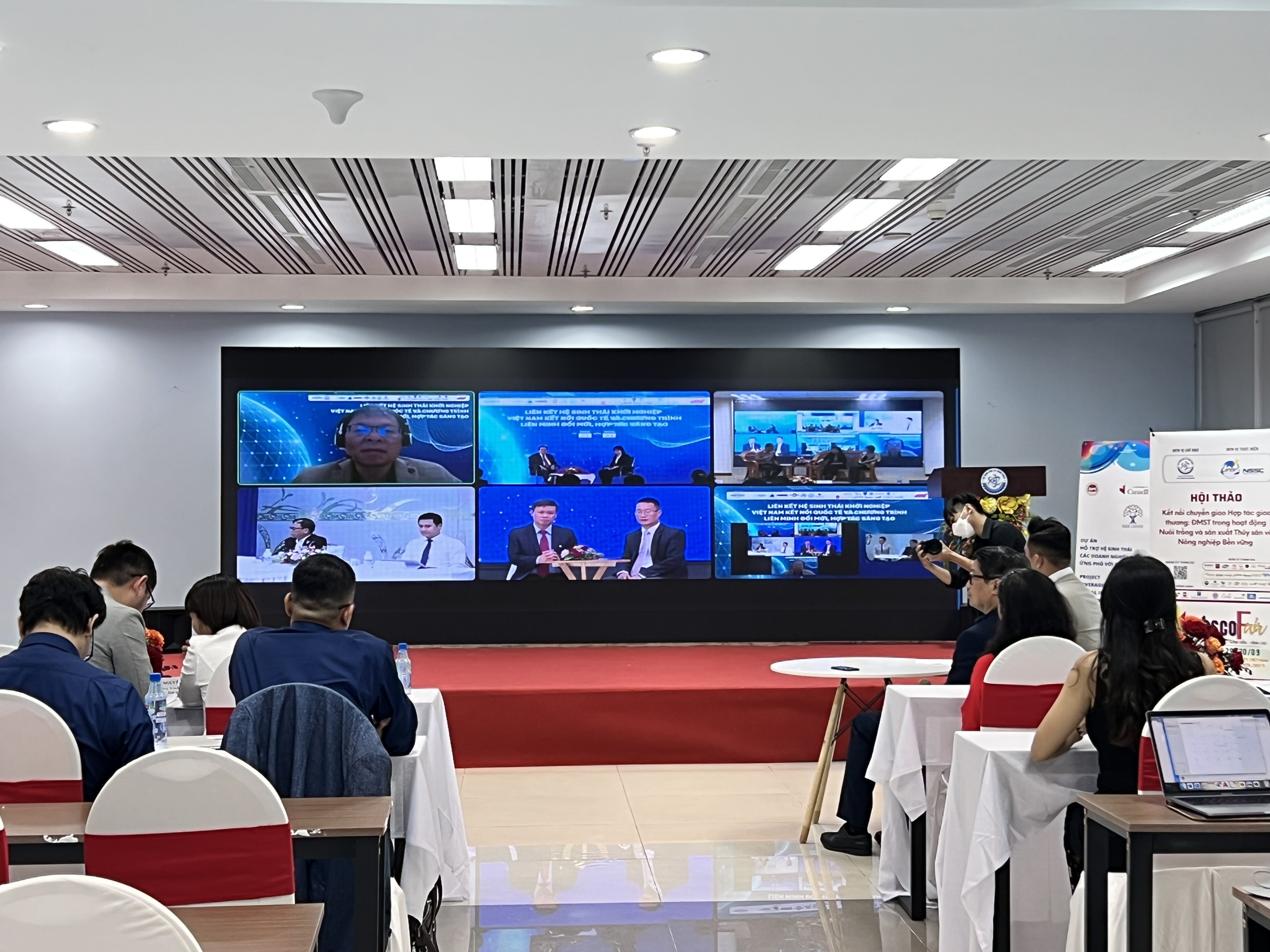 Khang Thịnh tham giam ” Liên kết doanh nghiệp đổi mới sáng tạo – Xúc tiến thị trường mở – MOSCO FAIR 2022 “
