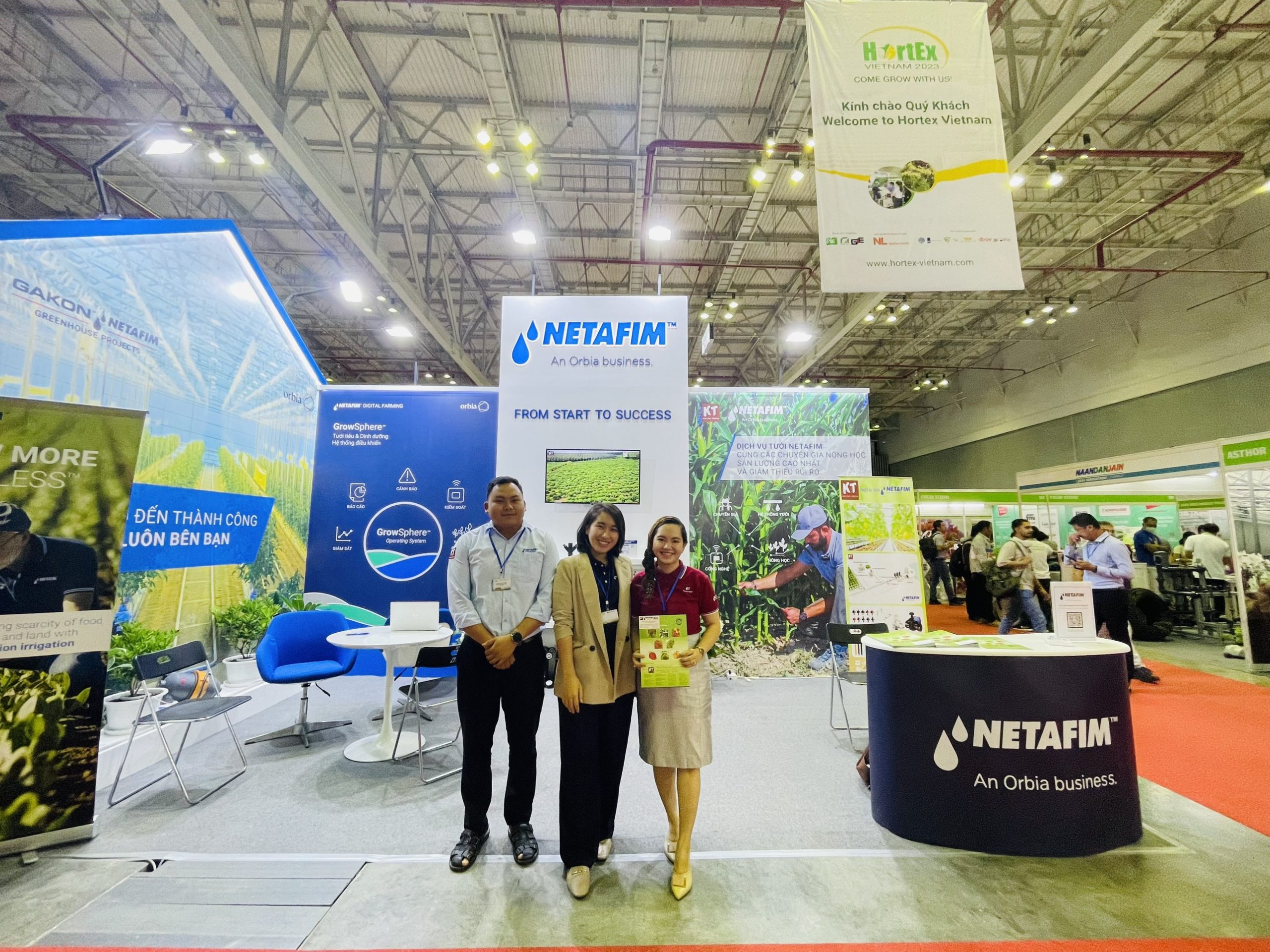 Khang Thịnh tham gia sự kiện HortEx Viet Nam 2023