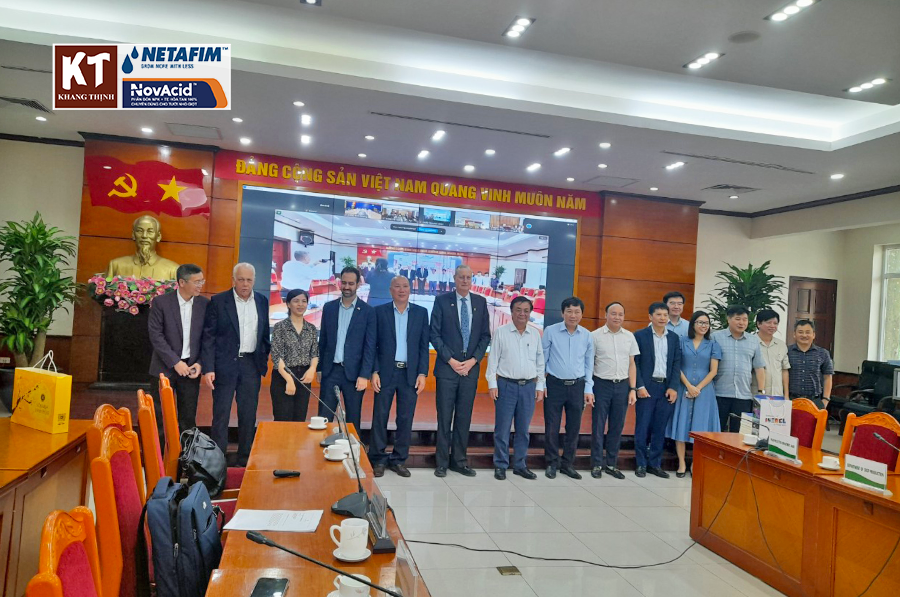 Công Ty Khang Thinh tham dự hội thảo ”chia sẻ kinh nghiệm canh tác trên sa mạc của Israel”